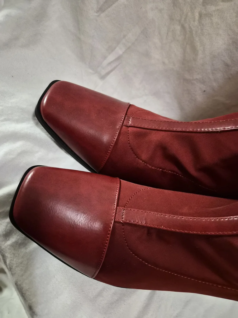 Journee Collection Ex Wide Calf Gaibree Stacked Heel Knee High Boot